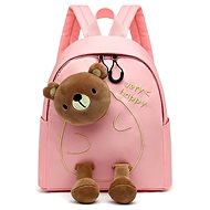 bHome Baby Backpack Teddy Bear Pink - Small Backpack