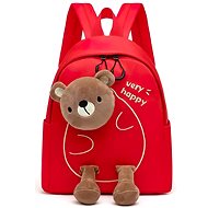 bHome Baby Backpack Teddy Bear Red - Small Backpack