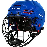 CCM Tacks 70 Combo SR Senior, 52-57 cm, S, blue - Hockey Helmet
