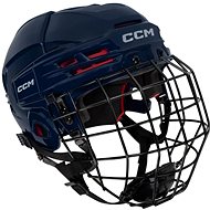 CCM Tacks 70 Combo YTH children's, 49-53 cm, dark blue - Hockey Helmet