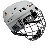 Hejduk XX + basket white, senior, chrome basket - Hockey Helmet