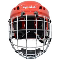 Hejduk XX + basket red, Senior, chrome basket - Hockey Helmet