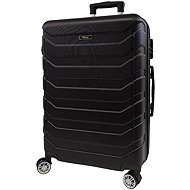 Bavy Travel Case 24" Ribs Black - Suitcase