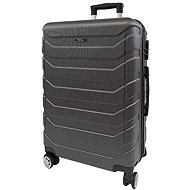 Bavy Travel case 24" Ribs Dark grey - Suitcase