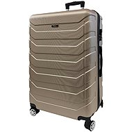 Bavy Travel case 28" Ribs Gold beige - Suitcase