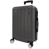 Bavy Travel case 20" Stripes Dark grey - Suitcase