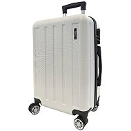Bavy Travel Case 20" Stripes White - Suitcase