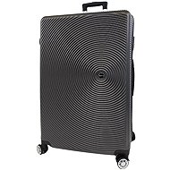Bavy Travel Case Shell Circle Dark grey - Suitcase