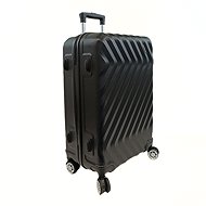 Bavy Travel Case 24" Waves Black - Suitcase