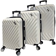 Bavy Travel Case Waves White - Set of 3 - Case Set