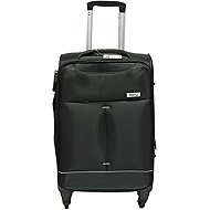 Bavy Fabric Travel Case 20" Black - Suitcase