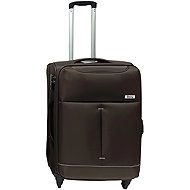 Bavy Fabric Travel Case 24" Dark brown - Suitcase