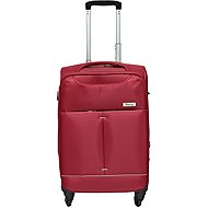 Bavy Fabric Travel Case 20" Red - Suitcase