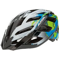 Alpina Panoma white-cyan-green 52-57 cm - Bike Helmet