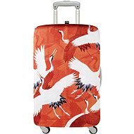 LOQI Woman's Haori with Cranes - Luggage Cover