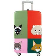 LOQI Stephen Cheetham - Cats case - Luggage Cover