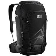 Salomon Side 25 Black - Skiing Backpack