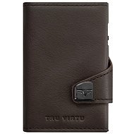 Tru Virtu Click & Slide - leather Nappa Brown - Peňaženka
