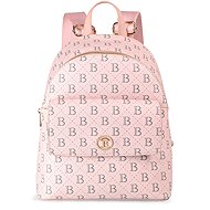 BERTOO Backpack Alessia pink logo - Backpack