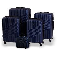 Bertoo Milano Travel case, blue 5in1 set - Case Set