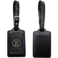 Bertoo Torino Name tag for luggage black/gold - PU - Luggage Tag
