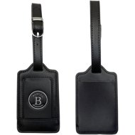 Bertoo Torino Name tag for luggage black/silver - PU - Luggage Tag