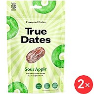 True Dates Dates with sour apple flavour 2 x 100 g - Dried Fruit