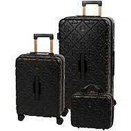 BERTOO Livorno Travel suitcase set 3in1 black/gold - Case Set