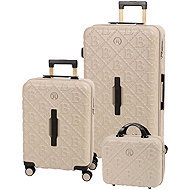 BERTOO Livorno Travel suitcase set 3in1 champagne - Case Set