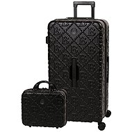 BERTOO Livorno Travel suitcase set 2in1 black/dark grey - Case Set