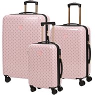 BERTOO Torino travel suitcase - pink 3in1 set - Case Set
