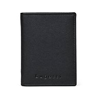 Bugatti Punto upright wallet with flap black - Wallet