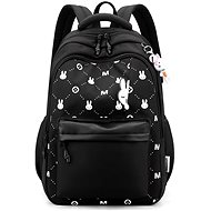 bHome Školní batoh Ušák černý - School Backpack