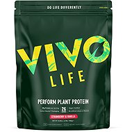 Vivo Life Perform Strawberry and vanilla - RAW vegan protein & BCAA (988 g) - Protein