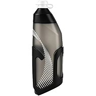ESLNF Aerodynamic cycle bottle with cage, 680 ml, grey - Bidon
