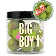 BIG BOY Strawberries in matcha and white chocolate 120 g - Dried Fruit