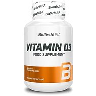 BioTech USA Vitamín D3 60 tablet - Vitamin D3