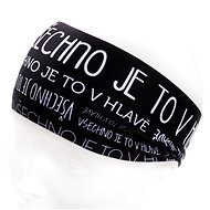 Bjež ACTIVE HEAD black - Headband