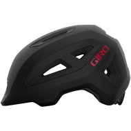 GIRO Scamp II Mat Black/Red S - Bike Helmet