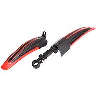 MERCO Multipack 6 pcs Shield 2.0 bike mudguards red - Bike Mudguard