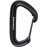 Black Diamond Litewire Carabiner Black - Carabiner