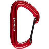 Black Diamond Litewire Carabiner Red - Carabiner