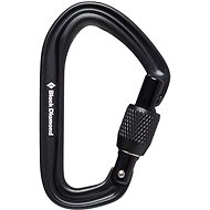 Black Diamond Hotforge Screwgate Carabiner Black - Carabiner