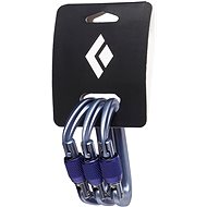 Black Diamond Liteforge Screwgate 3pack Grey - Carabiner
