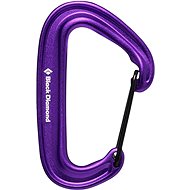 Black Diamond Miniwire Carabiner Purple - Carabiner