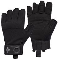 Black Diamond Crag Half-Finger Gloves Black XL - Via Ferrata Gloves