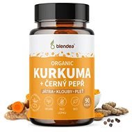 Blendea Kurkuma+Piperin, 90 kapslí - Dietary Supplement
