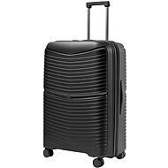 BLUMOONKY Travel case black L 76cm expandable - Suitcase