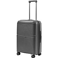 BLUMOONKY Travel case grey M 66cm expandable - Suitcase