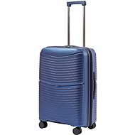 BLUMOONKY Travel case blue M 66cm expandable - Suitcase
